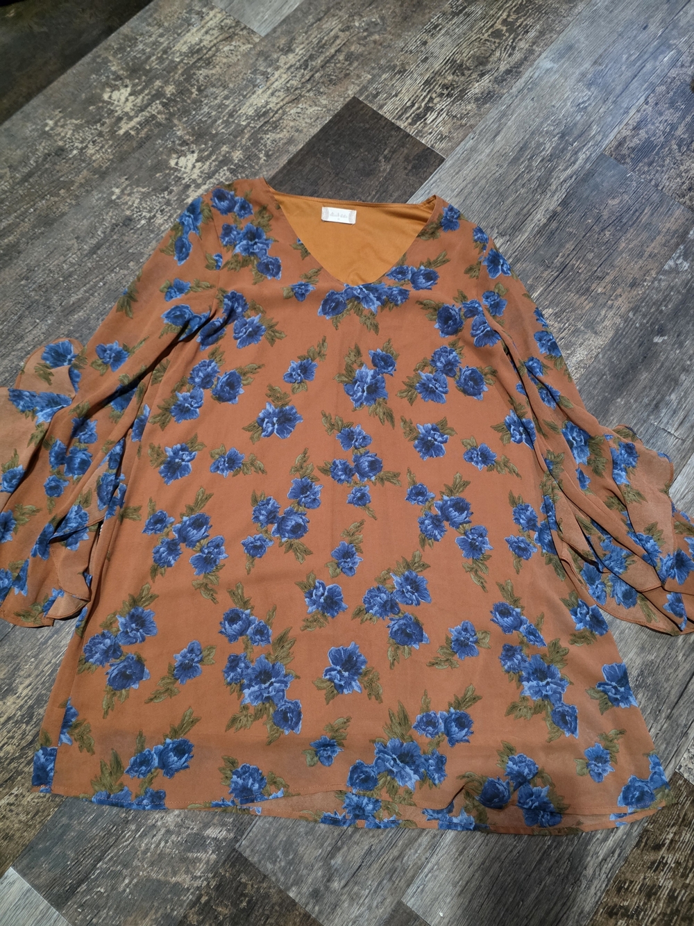 Altar'd State Rust Orange Blouse/Dress